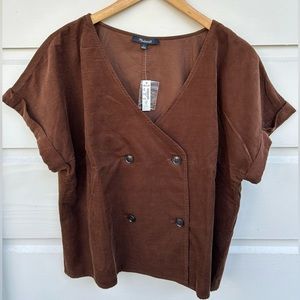 Madewell Corduroy Top